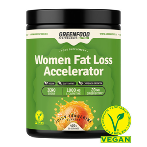 GreenFood Performance nápoj pre ženy Fat Loss Accelerator 420 g Raspberry