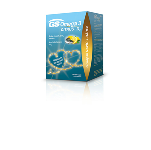 GreenSwan GS Omega 3 Citrus s vit.D cps. 100 + 50 edície 2020