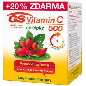 GreenSwan GS Vitamín C 500 + šípky 50+10 tabliet