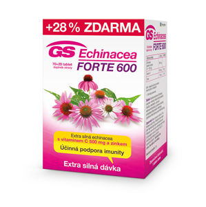 GreenSwan GS Echinacea FORTE 600 70+20 tabliet ZD ARMA
