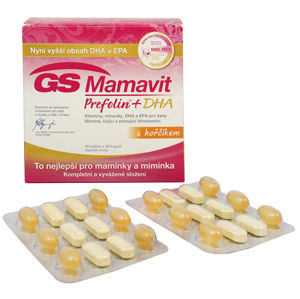 GreenSwan GS Mamavit Prefolin + DHA 30 tbl. + 30 kapsúl -ZĽAVA - poškodená krabička
