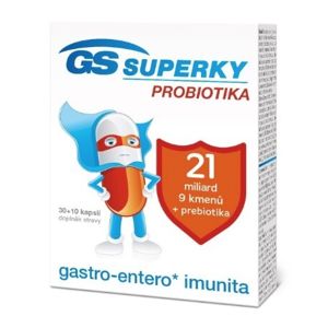 Green-Swan GS Superky probiotiká 30 + 10 kapsúl -ZĽAVA - KRÁTKA EXPIRÁCIA 31.10.2021