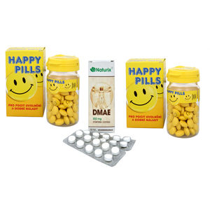 Vetrisol Happy Pills 2 x 75 tbl. + DMAE 50 tbl. zvýhodnené balenie
