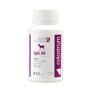 Health&colostrum Kozí colostrum IgG 30 (300 mg) 60 kapslí