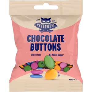 HealthyCo Chocolate buttons čokoládové lentilky 40 g