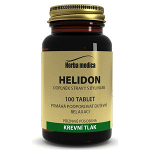 HerbaMedica Helidon 50g - krvný tlak 100 tabliet