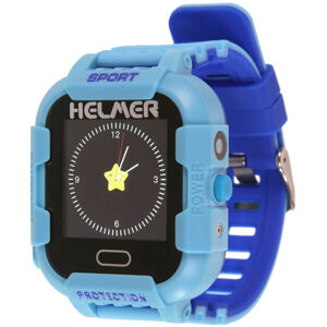 Helmer Smart dotykové hodinky s GPS lokátorom a fotoaparátom - LK 708 modré