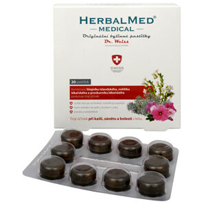 Simply You Herbalmed MEDICAL pastilky Dr. Weiss 20 pastiliek - ZĽAVA - poškodená krabička