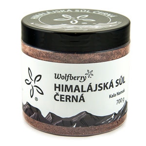Wolfberry Himalájska soľ čierna KALA Namak 250 g