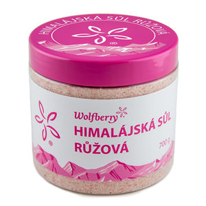 Wolfberry Himalájska soľ ružová 250 g