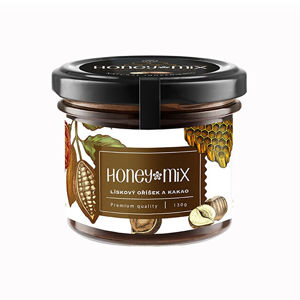 HoneyMix Med s lieskovým orieškom a kakaom 130 g