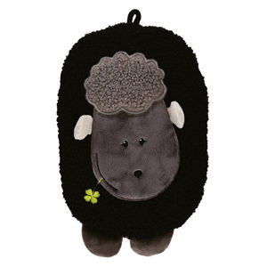Hugo-Frosch Detský termofor Eco Junior Comfort s motívom ovečky - čierna