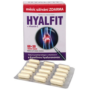 Dacom Pharma Hyalfit 60 tob. + 30 tob. ZADARMO - ZĽAVA - pokrčený ŠKATUĽA