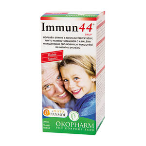 Vegall Pharma Immun44 sirup 300 ml - ZĽAVA - POŠKODENÁ ŠKATUĽA