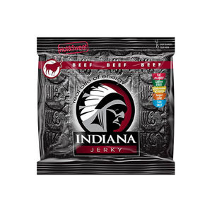 Indiana Indiana Jerky beef (hovädzie) Hot & Sweet 60 g - ZĽAVA - KRÁTKA EXPIRÁCIA 30.4.2020
