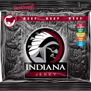 Indiana Indiana Jerky beef (hovädzie) Hot & Sweet 60 g
