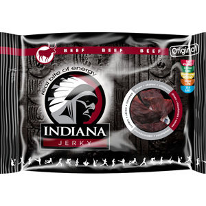 Indiana Indiana Jerky beef (hovädzie) Original 100 g + 2 mesiace na vrátenie tovaru
