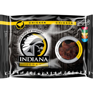 Indiana Indiana Jerky chicken (kuracie) Original 100g + 2 mesiace na vrátenie tovaru