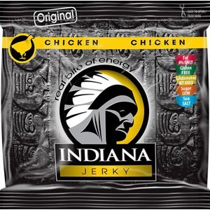 Indiana Indiana Jerky chicken (kuracie) Original 60 g -ZĽAVA - KRÁTKA EXPIRÁCIA 31.1.2022