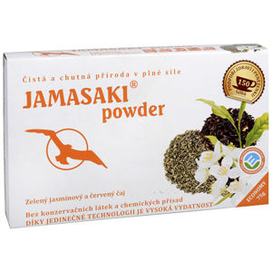 Hannasaki Jamasaki powder - zmes zeleného jazmínového a červeného čaju 75 g