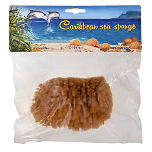 BELLINI Karibská prírodné morská huba - MINERÁLNE 11 - 12 cm