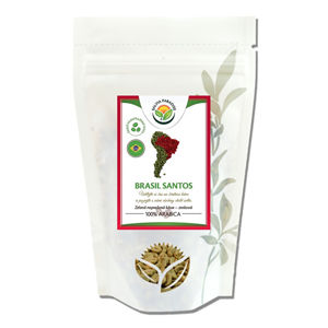 Salvia Paradise Káva - Brasil Santos zelená nepražené 1000 g