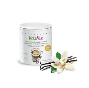 KetoMix Instantná káva na podporu chudnutia s príchuťou vanilky 94 g