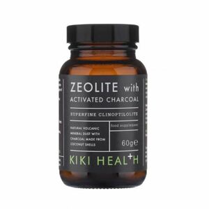 KIKI Health Zeolit s aktívnym uhlím 60 g
