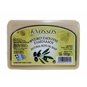 Knossos Olivové mydlo Prírodné biele 100 g