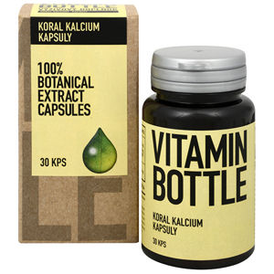 Vitamin-Bottle Koral kalcium 30 kapsúl