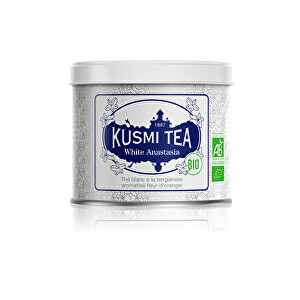 Kusmi Tea White Anastasia plechová dóza 90 g