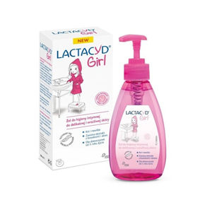 Omega Pharma Lactacyd Girl ultra jemný umývací gél 200 ml