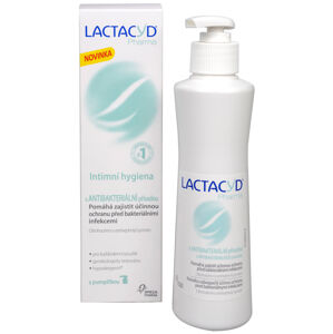Omega Pharma Lactacyd Pharma s antibakteriálnou prísadou 250 ml - ZĽAVA - poškodená krabička + 2 mesiace na vrátenie tovaru
