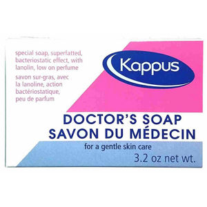 Kappus Lekárske mydlo KAPPUS 100 g 9-1020 Antibakteriálne - ZĽAVA - pokrčený KRABIČKA, pomliaždený MYDLO