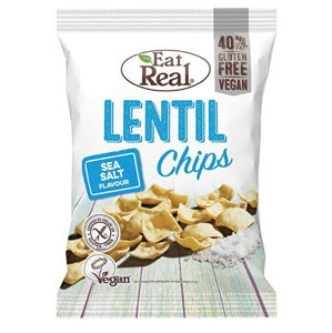 Eat Real Lentil Sea Salt 113 g -ZĽAVA - KRÁTKA EXPIRÁCIA 23.1.2021