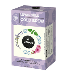 LEROS Levanduľa Cold brew 20 x 1 g