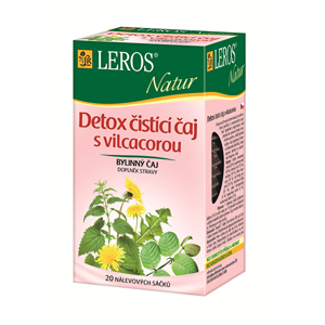 LEROS LEROS Natu r Detox, čistiaci čaj 20 x 1.5 g
