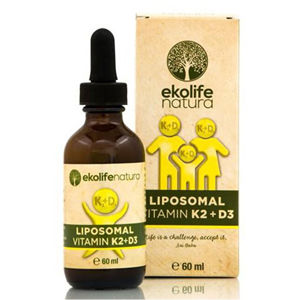 Ekolife Natura Liposomal Vitamín K2 + D3 60 ml