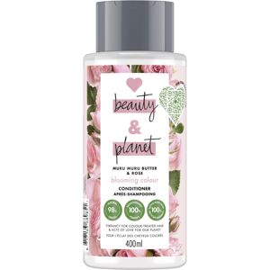 Love Beauty and Planet Kondicionér pre farbené vlasy s ružovým olejom a maslom muru muru (Blooming Color Conditioner) 400 ml
