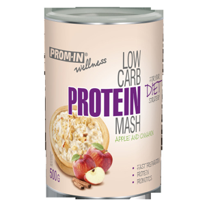 prom-in Low carb protein mash 500 g Jablko/škořice