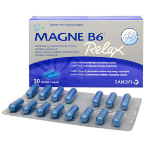 Zentiva Magne B6 RELAX 50 mg + 0,7 mg 30 kapsúl