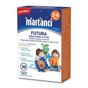 Marťánci Marťankovia Futura (3-6 rokov) 30 tbl.