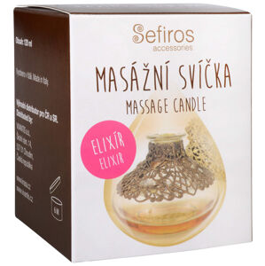 Sefiros Masážna sviečka Elixír (Massage Candle) 120 ml