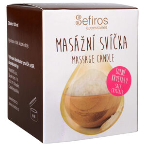 Sefiros Masážna sviečka Soľné kryštály (Massage Candle) 120 ml