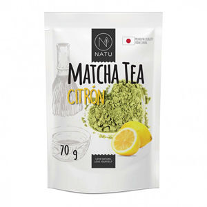 Natu Matcha tea BIO Premium Japan Citrón 70 g
