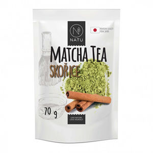 Natu Matcha tea BIO Premium Japan Škorica 70 g