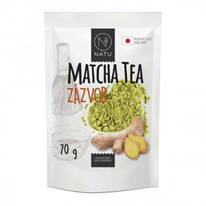 Natu Matcha tea BIO Premium Japan Zázvor 70 g