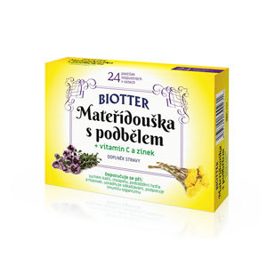 Biotter Pharma Materina dúška s podbeľom 24 tabliet