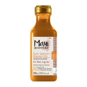 MAUI MAUI kondicionér pre husté kučeravé vlasy + kokos.olej 385 ml - ZĽAVA - poškodená etiketa