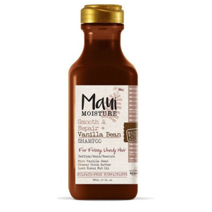 MAUI MAUI vyhladzujúci šampón pre kučeravé vlasy + Vanil.lusky 385 ml